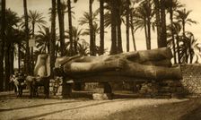 Memphis - The Colossal Statue of Rameses II c1918-c1939. Creator: Unknown