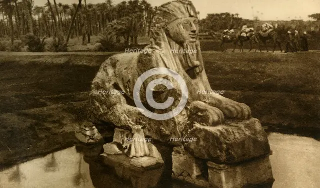 'Memphis - The Alabaster Sphinx', c1918-c1939. Creator: Unknown.