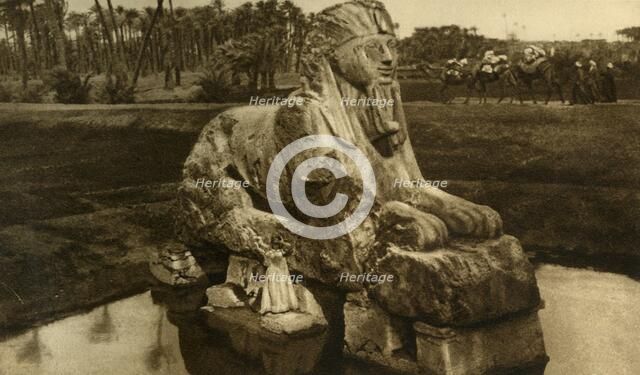 'Memphis - The Alabaster Sphinx', c1918-c1939. Creator: Unknown.