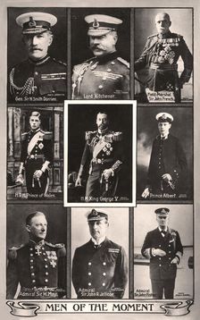 Men of the Moment early 20th century