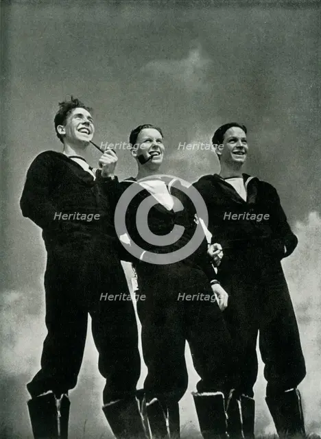 Men of the Royal Navy, c1943. Creator: Unknown.