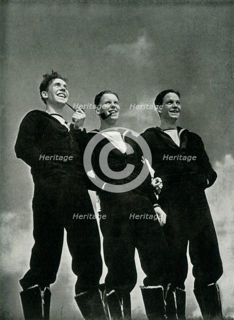 Men of the Royal Navy, c1943. Creator: Unknown.
