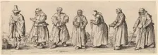 Men and Women Beggars. Creator: Wenceslaus Hollar