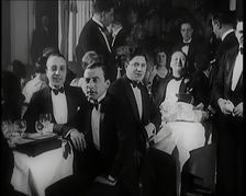 Men and Women Sitting at Tables Watching Other People Dancing, 1920s. Creator: British Pathe Ltd