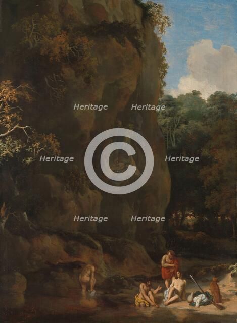 Men Bathing, 1650-1674. Creator: Gerbrand van den Eeckhout.