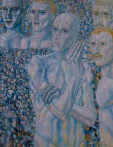 Men, Early 1930s. Artist: Filonov, Pavel Nikolayevich (1883-1941)
