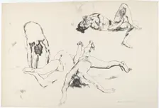 Men in Agony, 1919-1920. Creator: Arthur Davies
