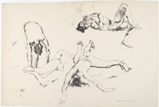 Men in Agony, 1919-1920. Creator: Arthur Davies