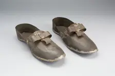 Men's Shoes (Anniversary Tin), 1850/1900. Creator: Unknown