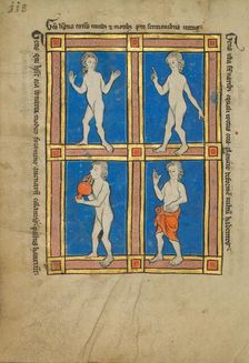 Men Who Speak Through Gestures; A Man Who Drinks From a Straw; A Man Without..., 1277 or after. Creator: Unknown