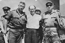 Menachem Begin (1913-1992), 6th Prime Minister of Israel, during the Six Day War, 1967