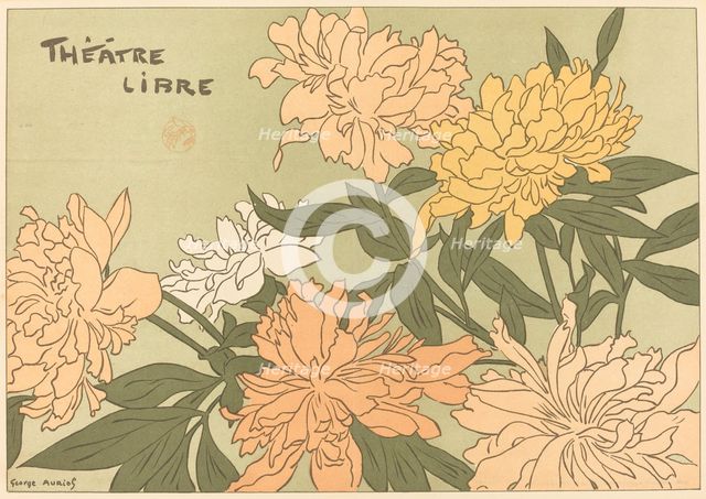 Ménages d'artistes; Le Maître, 1890. Creator: George Auriol.