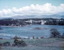Menai Bridge, Wales, c1955. Creator: Arthur Charles Kirby Ware