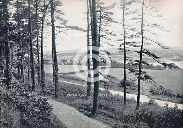 'Menai - From Bangor Wood', 1895. Artist: Unknown.
