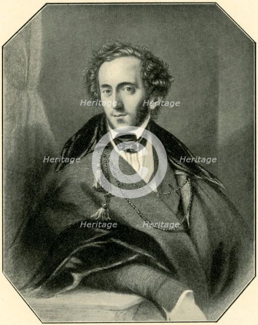 Mendelssohn, 19th century, (1907).  Creator: Unknown.