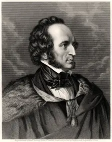 Mendelssohn 19th century. Artist: C Cook