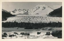 Mendenhall Glacier near Juneau, Alaska c1940