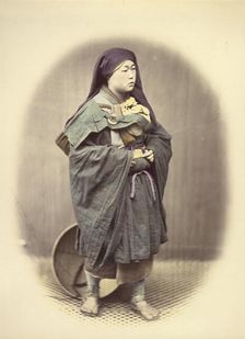 Mendicant Nun, 1866-1867. Creator: Felice Beato