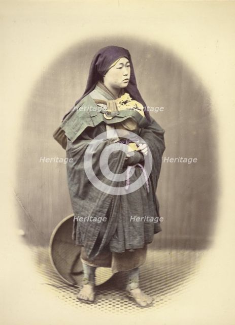 Mendicant Nun, 1866-1867. Creator: Felice Beato.