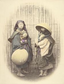 Mendicant Nuns, 1863-1868. Creator: Felice Beato