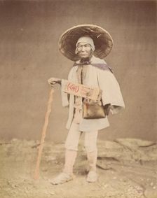 Mendicant Pilgrim, 1870s. Creator: Unknown