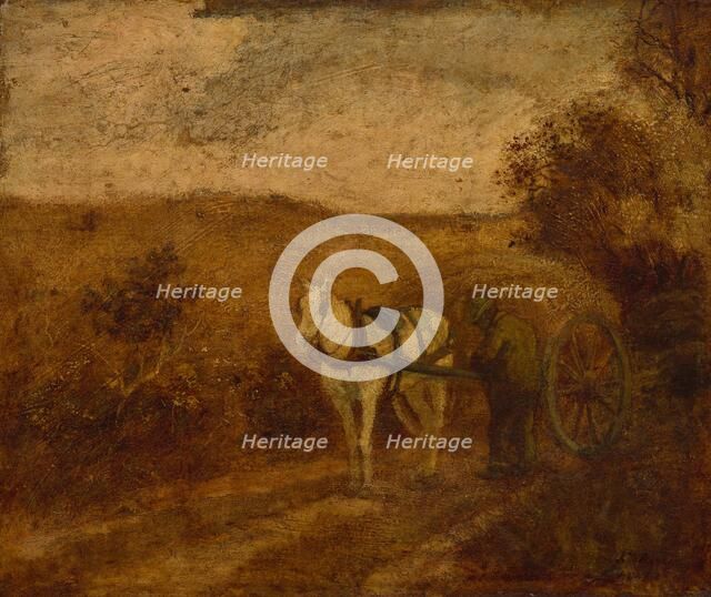 Mending the Harness, mid to late 1870s. Creator: Albert Pinkham Ryder.