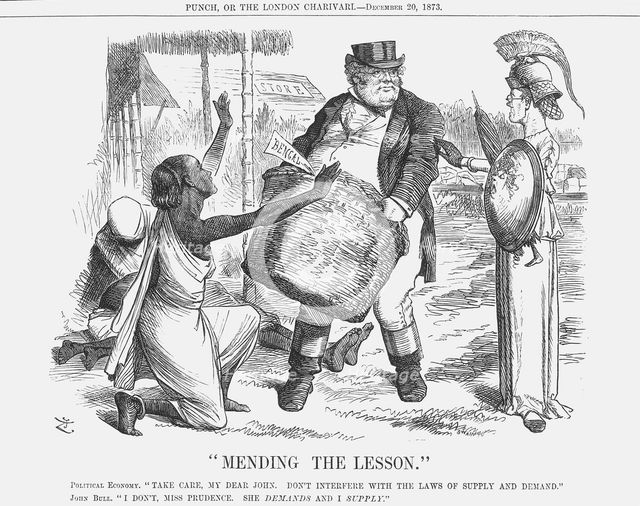"Mending the Lesson", 1873. Creator: Joseph Swain.