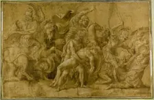 Menelaus Holding the Body of Patroclus, n.d. Creator: Unknown