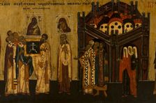 Menology of the month of August, between 1750 and 1800. Creator: Novgorod school