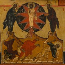 Menology of the month of August, between 1750 and 1800. Creator: Novgorod school