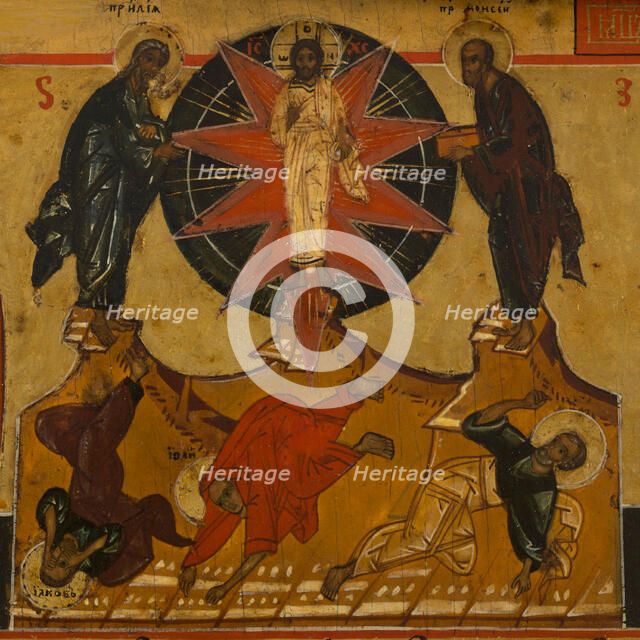 Menology of the month of August, between 1750 and 1800. Creator: Novgorod school.