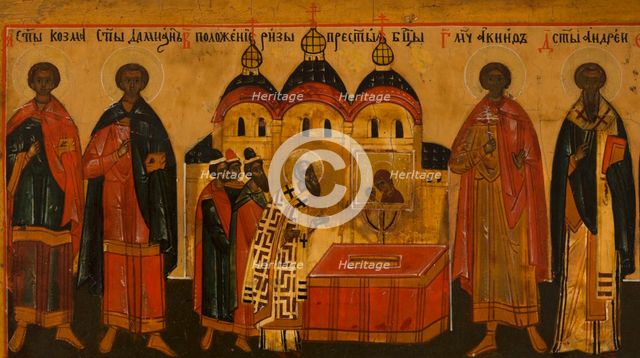 Menology of the month of July, between 1750 and 1800. Creator: Novgorod school.