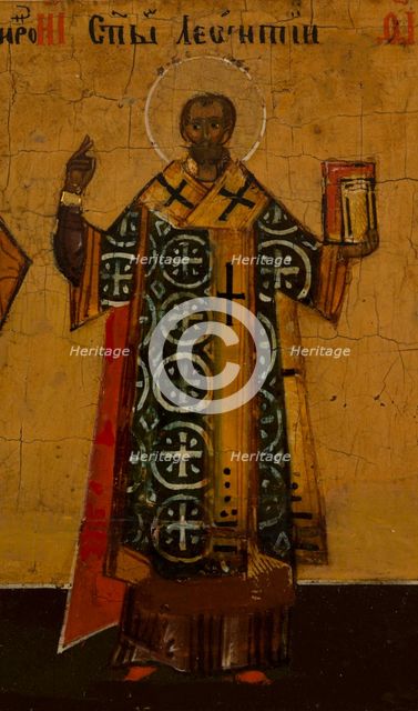 Menology of the month for February, between 1750 and 1800. Creator: Novgorod school.
