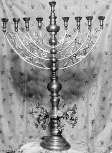 Menorah. Creator: Unknown