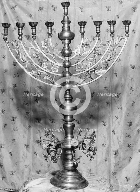 Menorah. Creator: Unknown.
