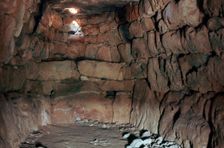 Menorca Naveta d'es Tudons, interior view, c.2000 BC