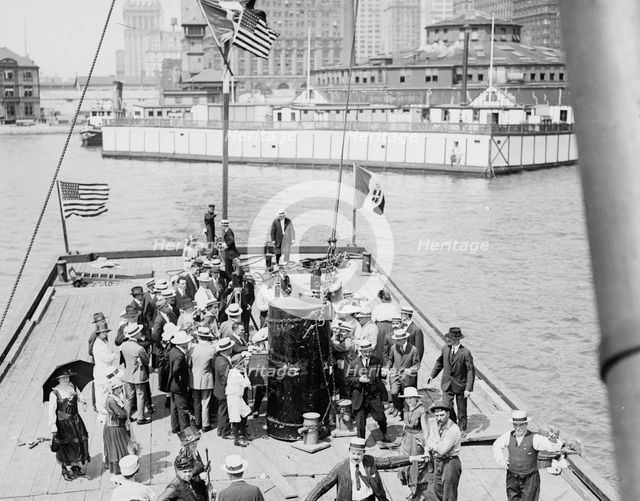 Menotti Nanni's safe, 1918. Creator: Bain News Service.
