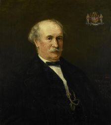 Menno David, Count of Limburg Stirum, Adjutant to the King, Lieutenant General, 1874. Creator: Hendrik Willem Mesdag