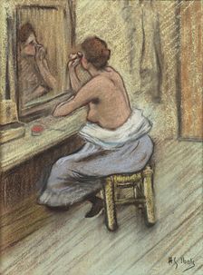 Mensonge (Lie), c. 1895. Creator: Ibels, Henri Gabriel (1867-1936)