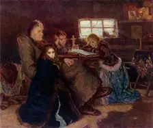 Menshikov in Berezovo 1883, (1965). Creator: Vasily Surikov