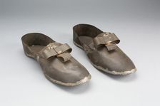 Men's Shoes (Anniversary Tin), 1850/1900. Creator: Unknown