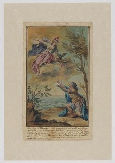 Mentor says goodbye to Telemachus, 1719-1775. Creator: Ruik Keyert