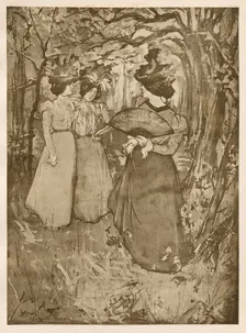 Menuet dAutomne, 1898. Creator: Manuel Robbe (French, 1872-1936); Imprimerie Champenois