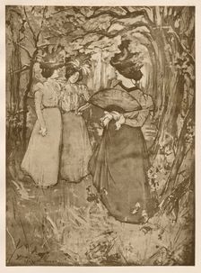 Menuet dAutomne, 1898. Creator: Manuel Robbe (French, 1872-1936); Imprimerie Champenois
