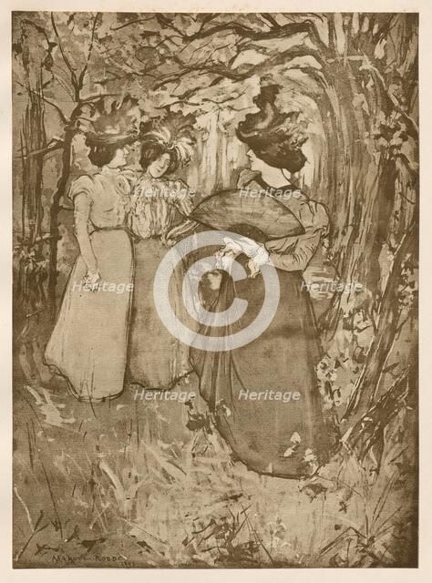 Menuet dAutomne, 1898. Creator: Manuel Robbe (French, 1872-1936); Imprimerie Champenois.