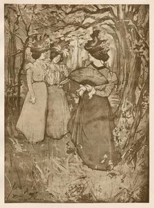 Menuet dAutomne, 1898. Creator: Manuel Robbe (French, 1872-1936); Imprimerie Champenois