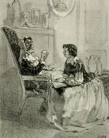 Menus Propos, 1856. Creator: Félicien Rops