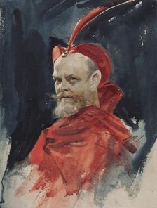 Mephisto (Consul Dahlander), 1884. Creator: Anders Leonard Zorn