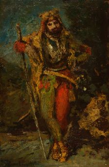 Mephisto from the Opera Faust, 1870/86. Creator: Adolphe Monticelli