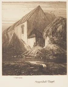 Meppershall Chapel, 1915. Creator: Frederick Landseer Maur Griggs